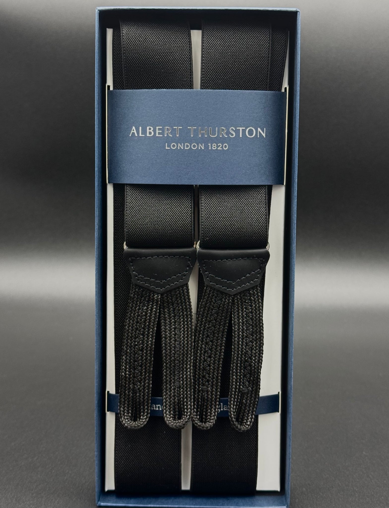Albert Thurston bretelle Nero