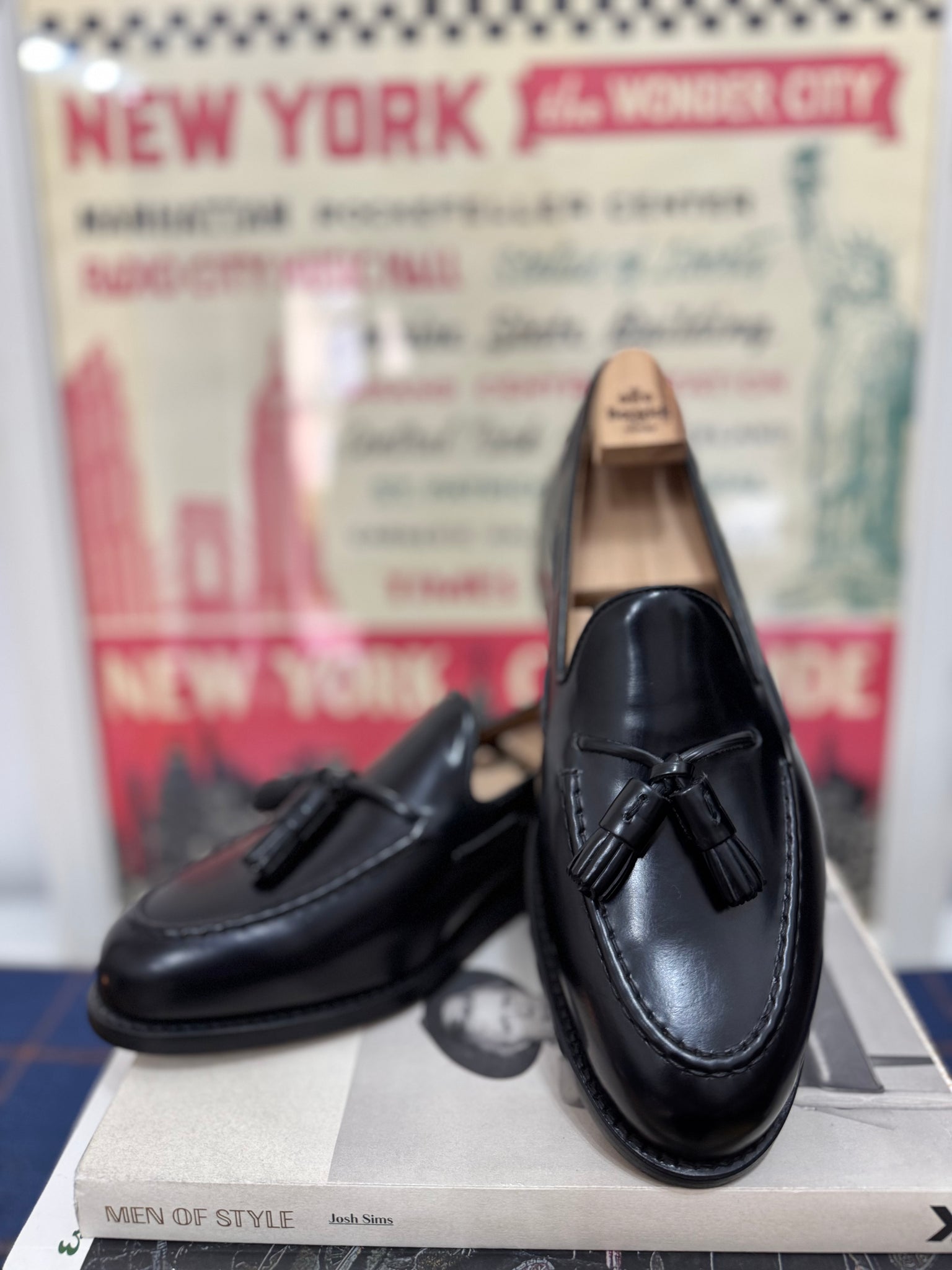 Berwick 1707 Mocassino in pelle nero