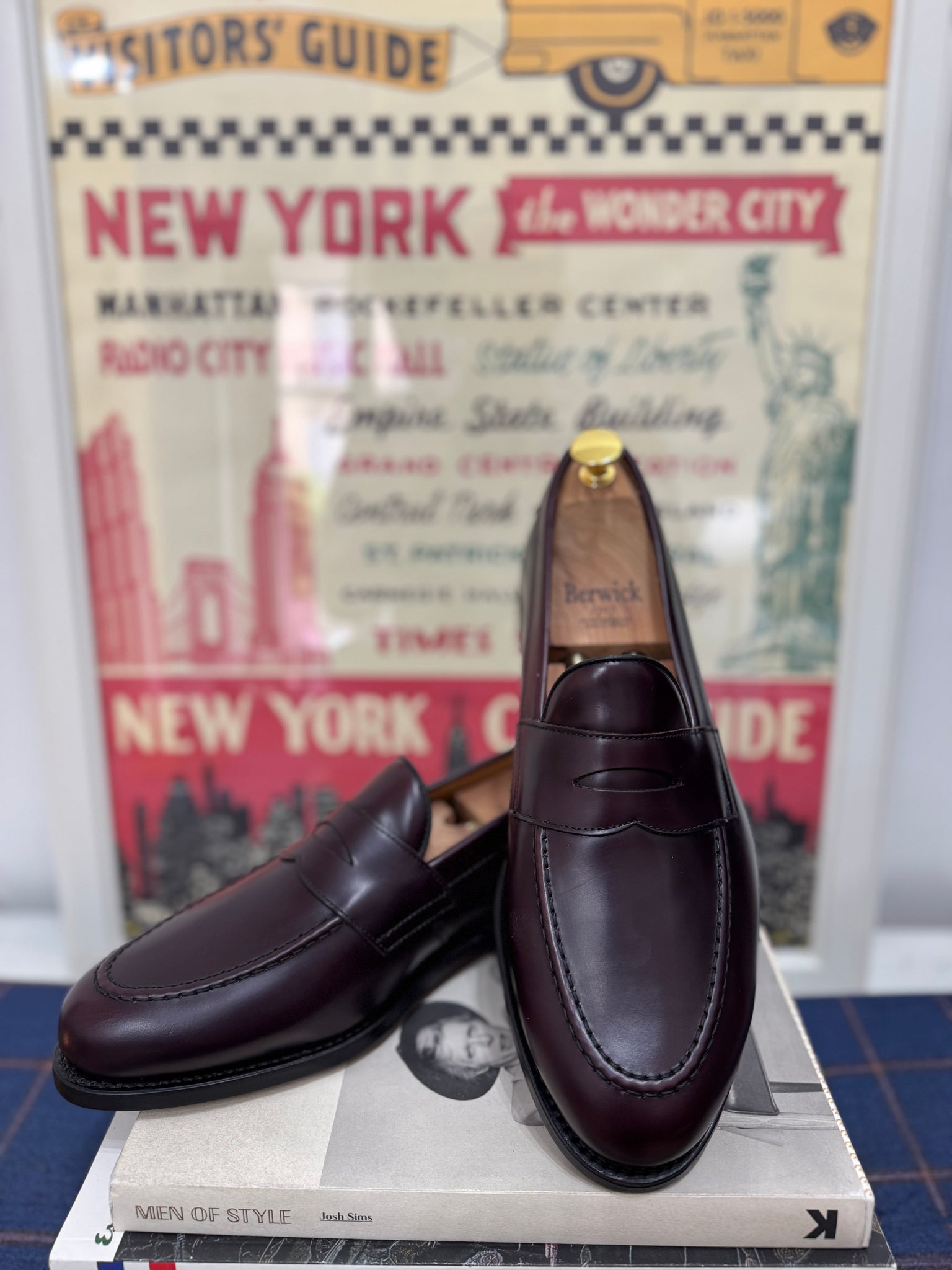 Berwick 1707 Mocassino pelle Rois Marrone