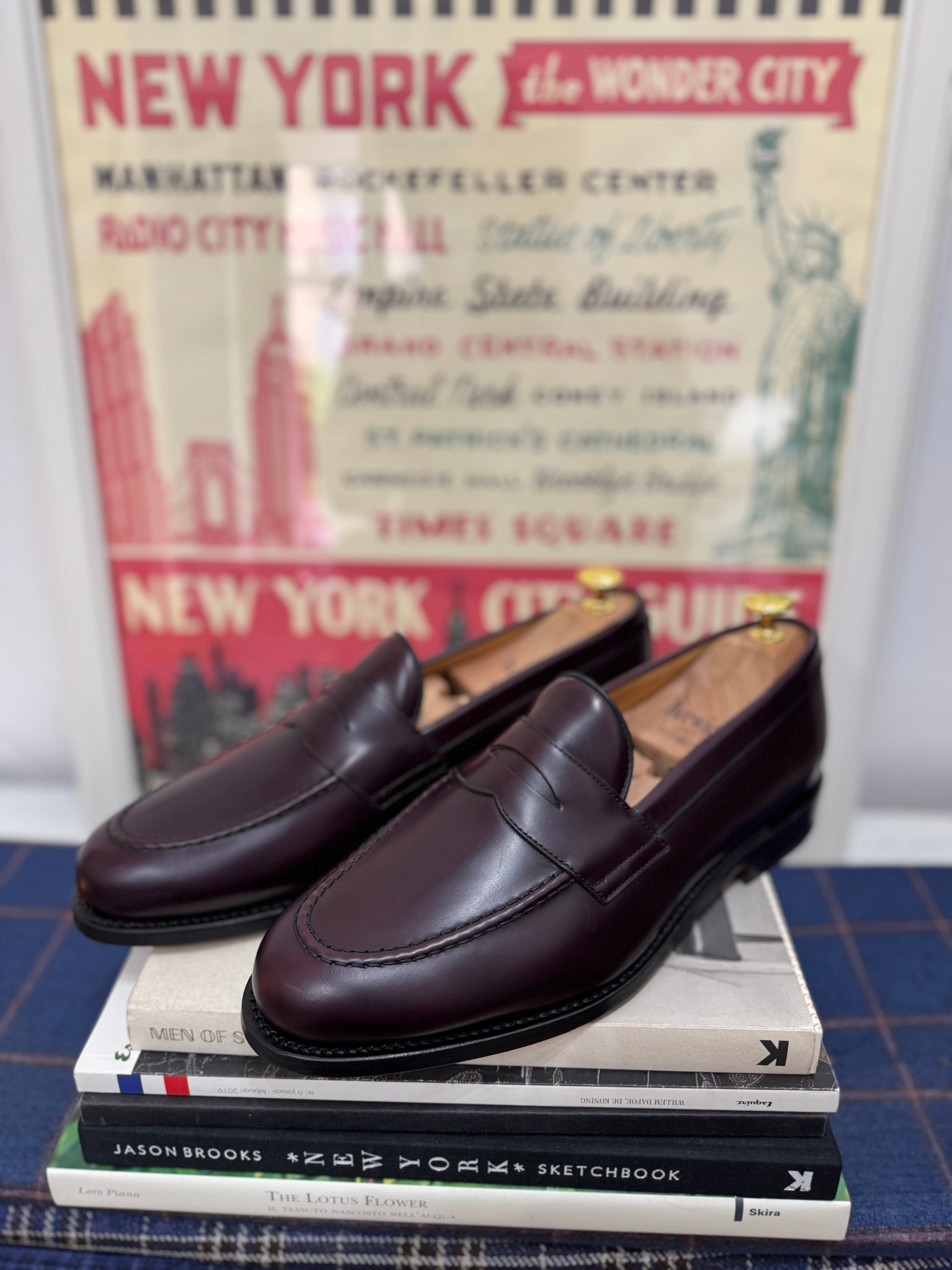 Berwick 1707 Mocassino pelle Rois Marrone